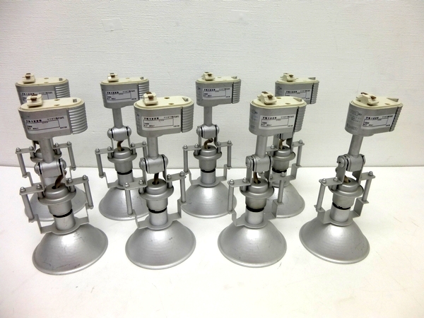 ヤマギワ T-864C ガラス スポット ライト ダクトレール用 5個 セット ヤマギワ T5122S 8個セット 配線ダクトレール用スポットライト(配線