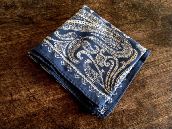 RRL バンダナ ネイビー ダブルアールエル ラルフローレン