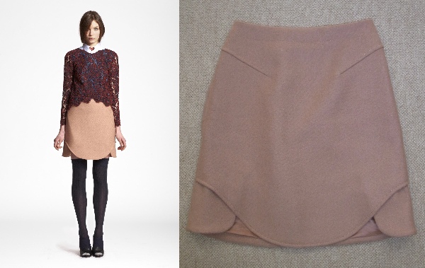 CARVEN カルヴェンウール スカート サイズ36☆　美品！