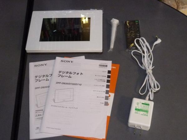 ◎SONY デジタルフォトフレーム DPF-D720 S-Frame 7インチ LED*