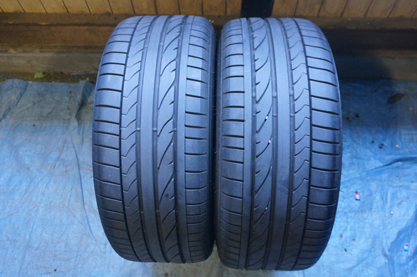 ●格安!ブリヂストン RE050A 225/40R18×2本 中古品●