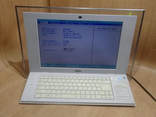 SONY VGC-LJ50B　Celeron　530　15.4インチ　一体型　ジャンク