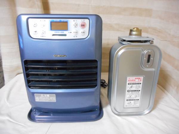 送料￥600～ CORONA コロナ 石油ファンヒーター FH-M256Y ブルー