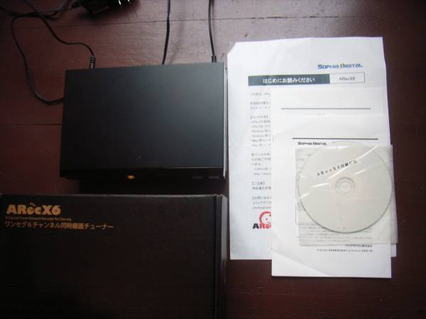 6チャンネル同時録画チューナーARecx6中古