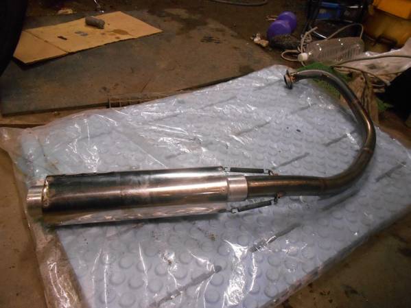 エイプ BRD フルテーパーマフラー