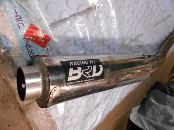 エイプ BRD フルテーパーマフラー