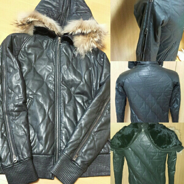 美品【キョウジマルヤマ】レザー ジャケット3/ダウン/ライダース 