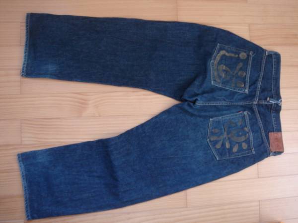 エヴィス EVISU No.2 道楽ペイント 虎耳 36×35 ,エヴィスEVISUNo 