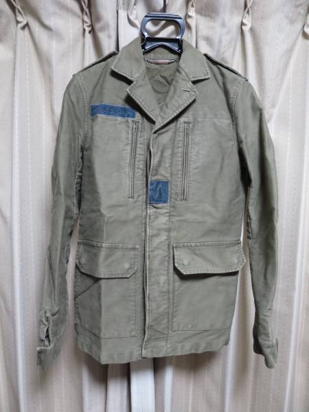 定価7万美品 AKM F2ミリタリージャケット カーキ S M66M65 wjk
