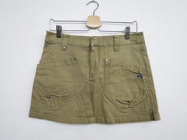 PEARLY GATES パーリーゲイツ スカート ベージュ ゴルフ al1512a