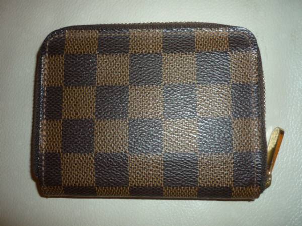 1円☆ヴィトン☆ダミエ　ジッピー・コインパース