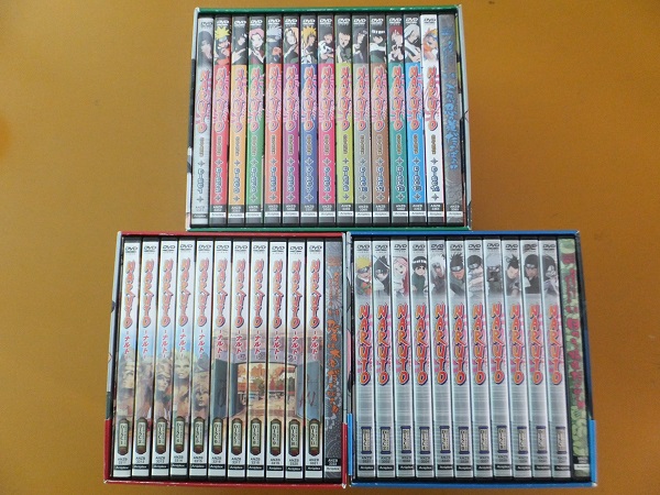 NARUTO ナルト DVD-BOX Ⅰ・Ⅱ・Ⅲ セット特典付き☆