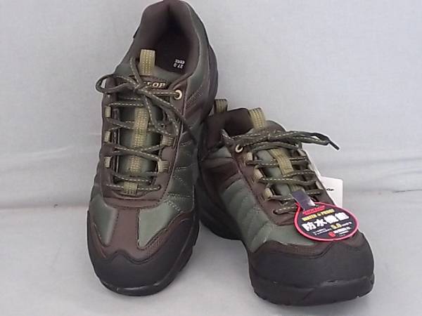 DUNLOP ダンロップ 防水スニーカー666WP モスグリーン 24.5cm