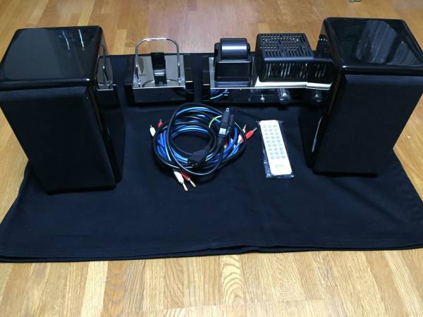 RWC/RM-VA1S/真空管アンプ+スピーカー+Ipod Dock】 家電、AV、カメラ