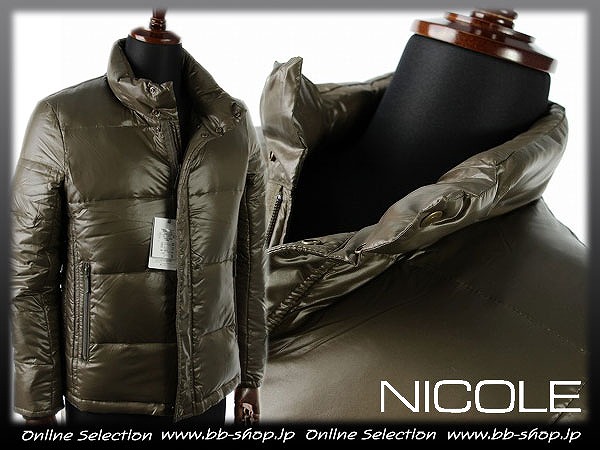 レジャーに仕事に！大活躍のタウンボックス♪人気のパール ◇3872◇ニコルセレクションNICOLE新品ダウンジャケットコート48