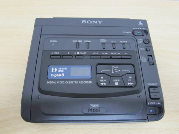 【美品】　SONY　デジタルビデオカセットレコーダー GV-D200