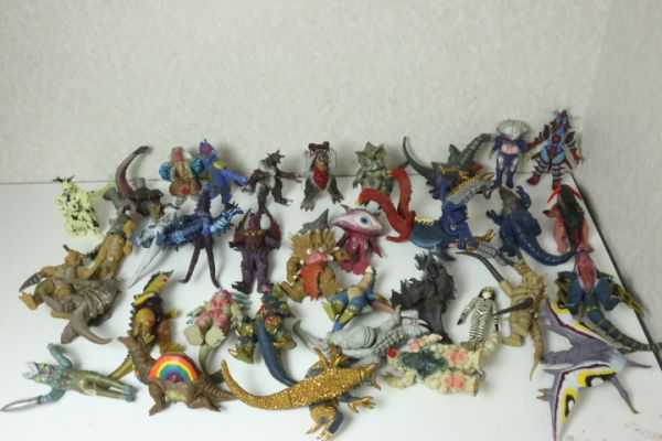 @バンダイ ソフビ ソフトビニール 特撮系 怪獣 まとめ品