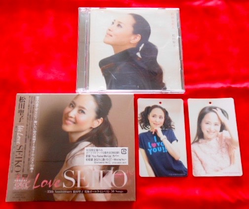 超美品! 松田聖子「We Love SEIKO」最新ベスト＋他・おまけ付き!
