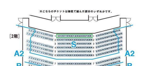 豪華で新しい ス 2/14(日) 劇団四季 アラジン S席2階最前列センター