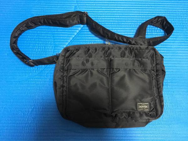 POTER（ポーター）タンカー ショルダーバッグ（L）ブラック 美品