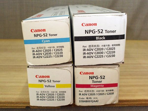 ☆cキャノン Canon NPG-52 トナー 4点セット Canon NPG-52