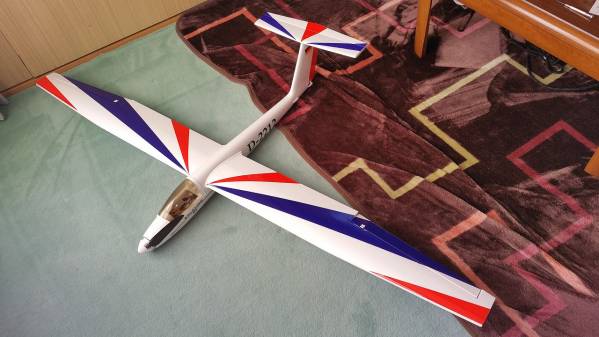 ☆良く飛びます！ YUKI MODEL PilatusB4グライダー 完成機☆