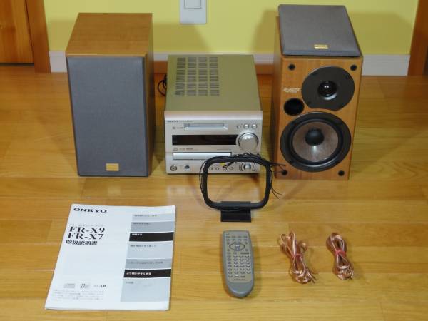 ONKYO ONKYO FR-X9 リモコン付 FR-X9A CD・MDコンポ リモコン付 オンキヨー