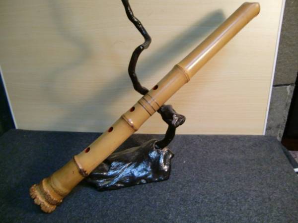 琴古流 | 和楽器 尺八 在銘 楽器 春洞 - 一尺八 吹奏楽器 二印 竹製 一