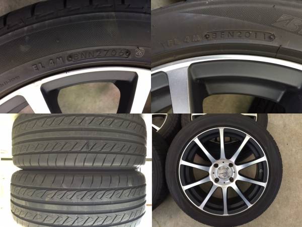 215/50R17 夏タイヤ＆ホイールセット 215⁄40⁄17タイヤホイールセット 215