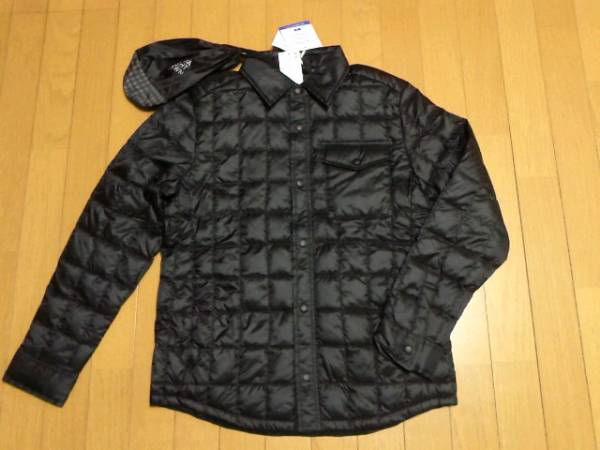 新品 ユニクロ ウルトラライトダウンシャツジャケット Ｌ