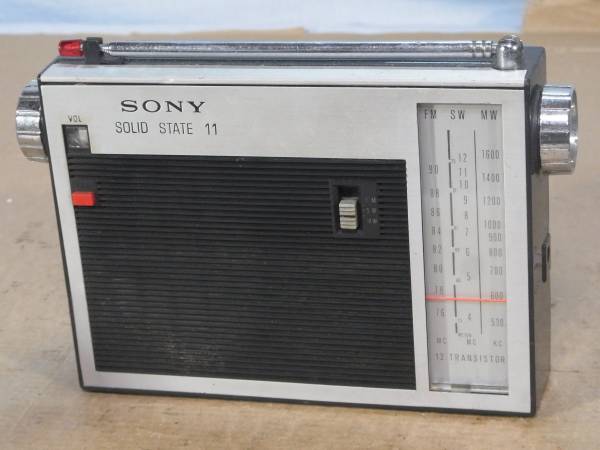 分解整備 調整済み品 昭和のラジオ少年 SONY ICF-110(D) 1/6/40