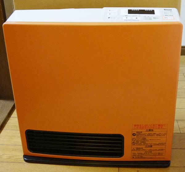 〈美品〉リンナイ 都市ガス用 ガスファンヒーター RC-K4002E-OR