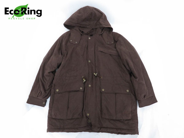 1円 ダンヒル メンズ コート L アウター ブラウン HF623