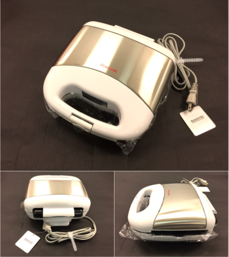 ビタントニオ バラエティサンドベーカーPWS-1000 ワッフルメーカー 1円 ビタントニオ バラエティサンドメーカー PWS-1000 箱付