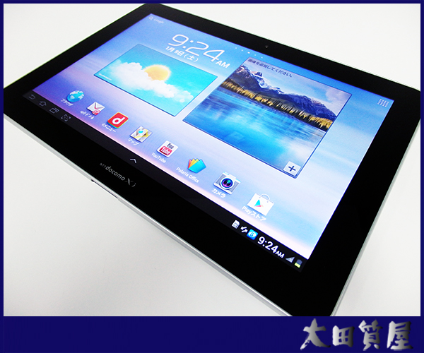 ドコモ サムスン GALAXY 10.1 LTE SC-01D 判定○ 中古☆1円~