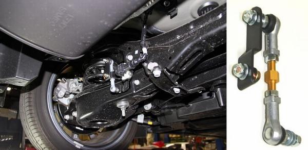 HID光軸調整ロッド☆ZWA10 CT200h専用☆ダウンサス車高調装着車