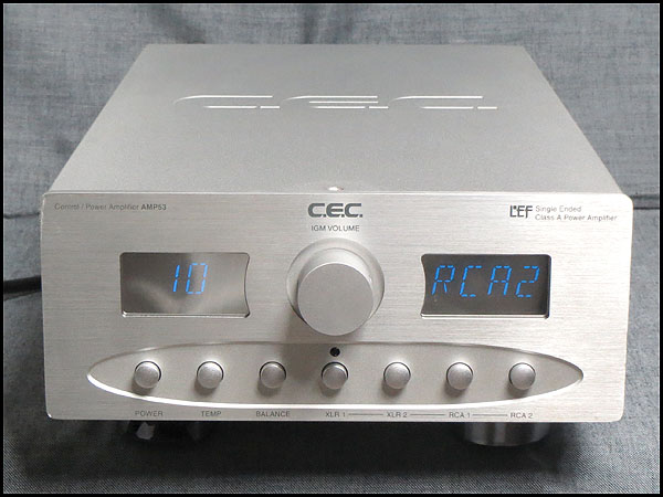 CEC AMP53 プリメインアンプ TUBE53 C.E.C. - Limited Edition テスト