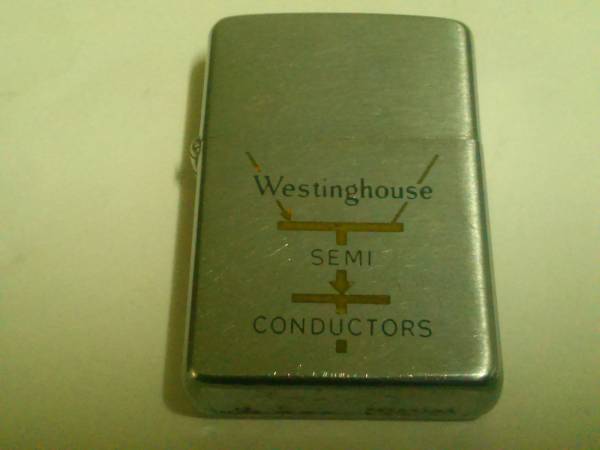 良デザイン50年代大企業物Zippo！57年製ビンテージジッポー！