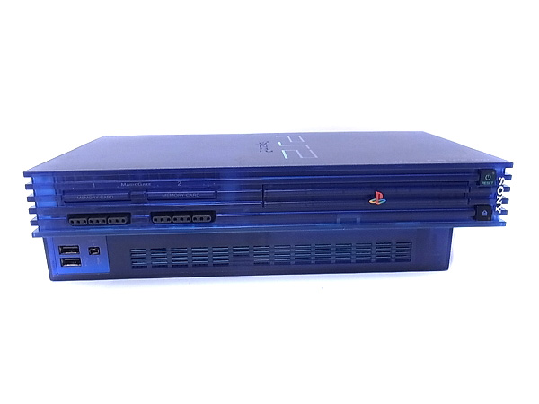 プレイステーション2/PS2 ゲーム機 本体 ブルー 洋/SCPH-3700L
