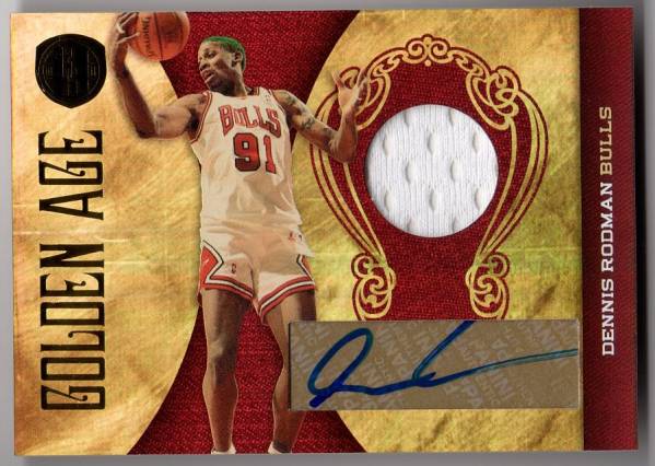 ★25枚限定 D.ロッドマン 直筆サイン AUTO Golden AGE RODMAN