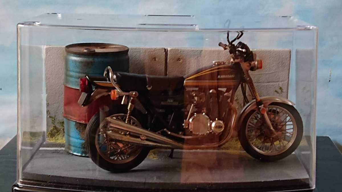 1⁄24 KAWASAKI ZⅡ LED付 昭和にっぽん鉄道ジオラマ」が届きました Z