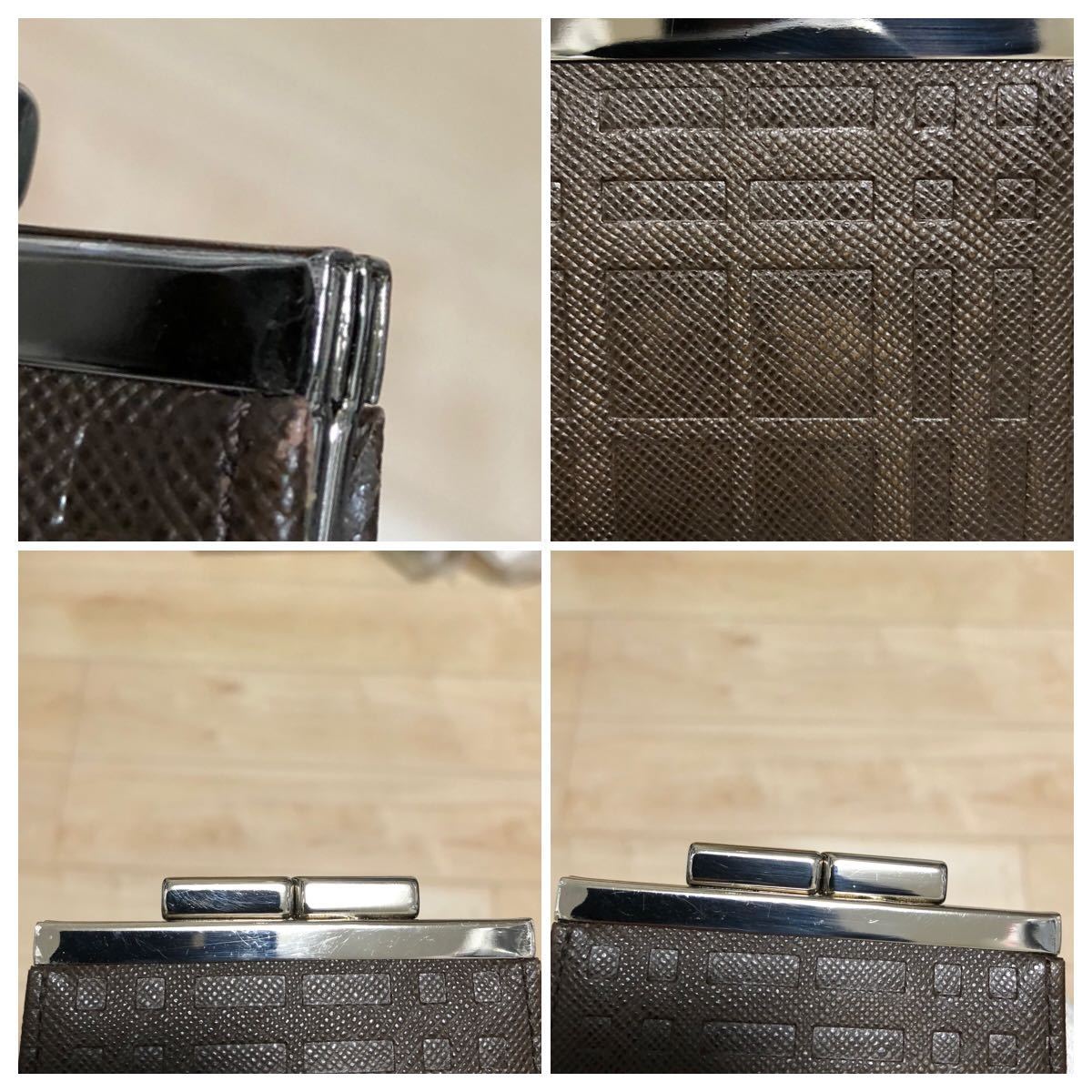 大幅値下げ】【新品同様】BURBERRY バーバリー がま口 コインケース 