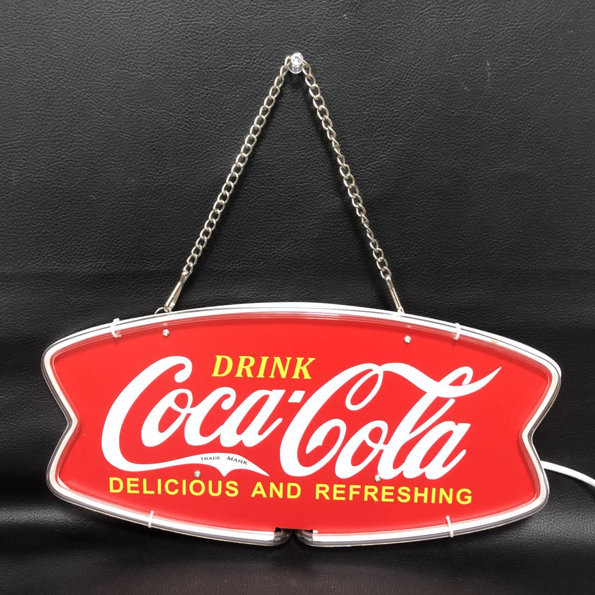 ♪♪送料無料 コカコーラ ネオンサイン 34.5cm ☆Coca-Cola