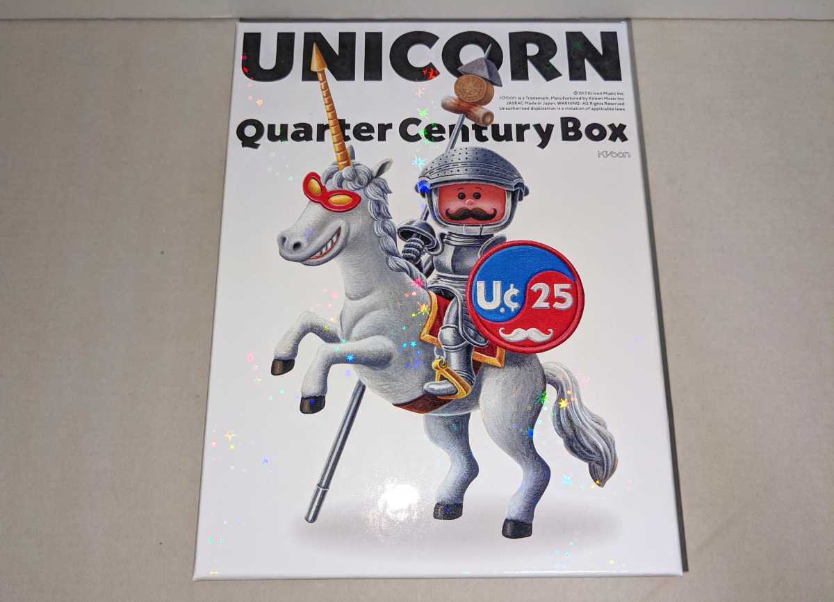 UNICORN ユニコーン Quarter Century Box 4CD+DVD 完全生産限定盤