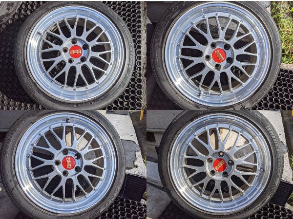 s Lm Lm233 シルバー 225 45r18 8ｊ 45 4本 メッシュホイール クラウン マークｘ アテンザ ヴェゼル 等に ラジアルタイヤ 売買されたオークション情報 Yahooの商品情報をアーカイブ公開 オークファン Aucfan Com