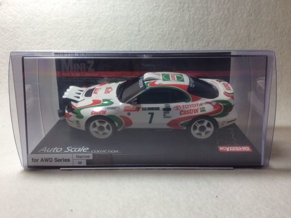 WRC No.7 セリカ CELICA GT-Four トヨタ 0 MINI-Z 4WD TURBO GT-FOUR ASC