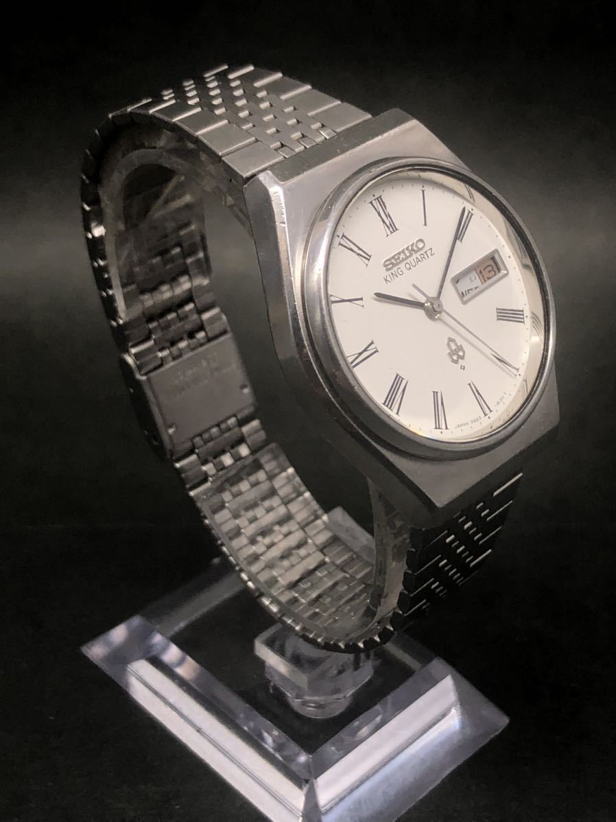 ヤ*シ様 ワケアリ SEIKO KING QUARTZ メンズ 腕時計 Kaysun General Trading LLC.