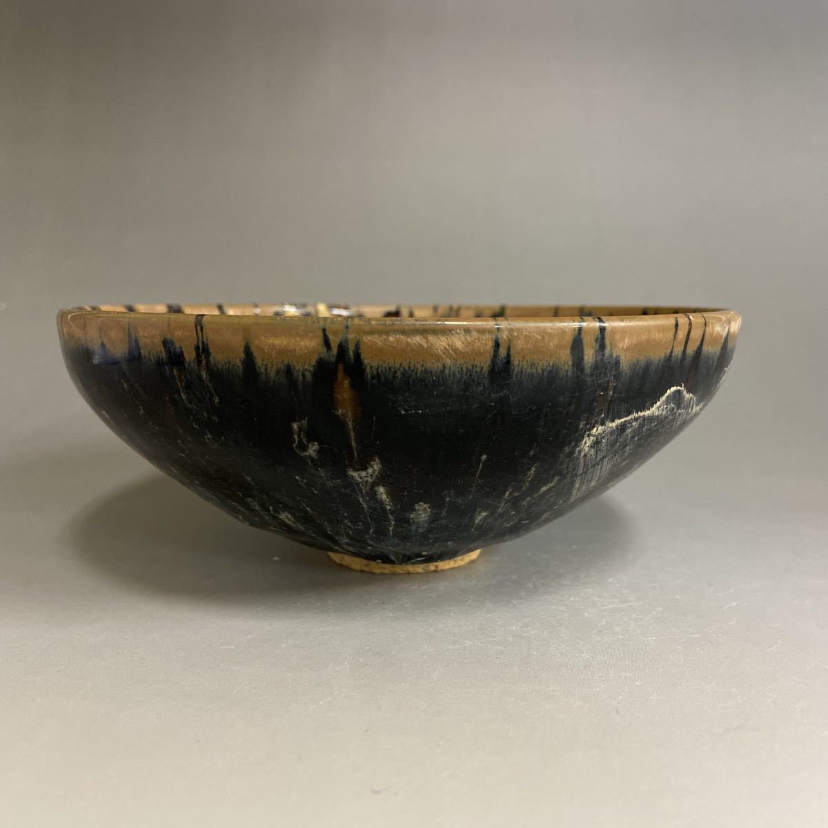 宋 吉州窯 窯変 天目茶碗 茶碗 中国 美術 藏出 - 夢たま唐物！宋代 