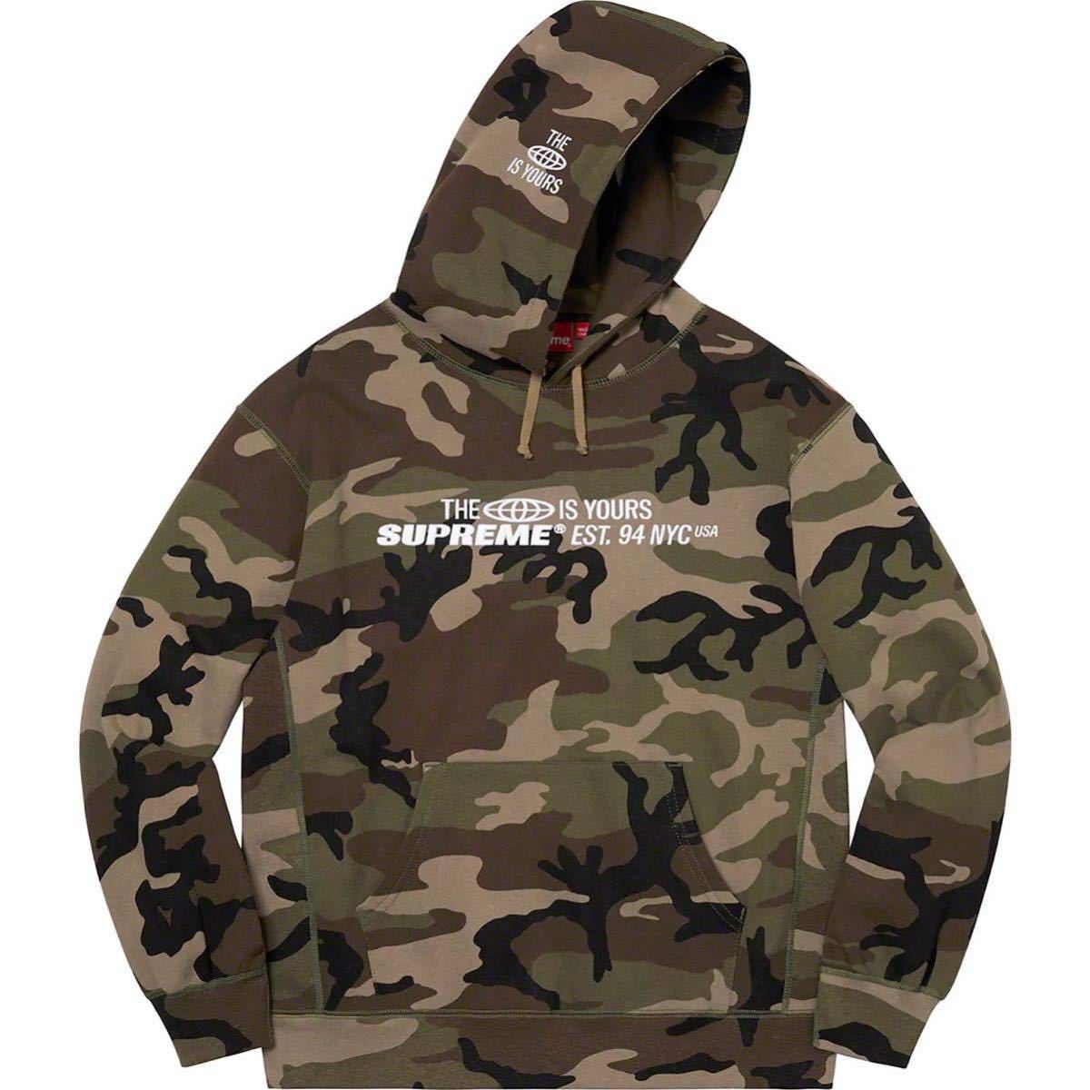 L ★新品未使用★ Supreme 21SS World Is Yours Hooded Sweatshirt シュプリーム ワールドイズユアーズ スウェットパーカー Woodland Camo Supreme supreme Famous famous Lサイズ Supreme（シャツ）のフリマアイテム一覧
