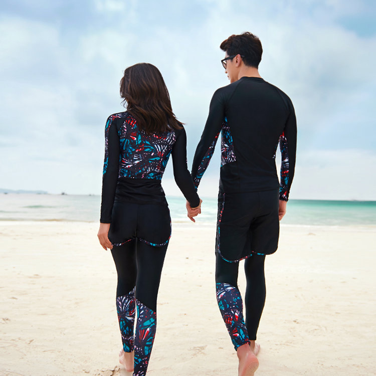 水着 レディース メンズ 体型カバー フィットネス水着 長袖ラッシュガード ショートパンツ 競泳用 代 30代 女性用 男性用 ペアルック 小型犬用 売買されたオークション情報 Yahooの商品情報をアーカイブ公開 オークファン Aucfan Com